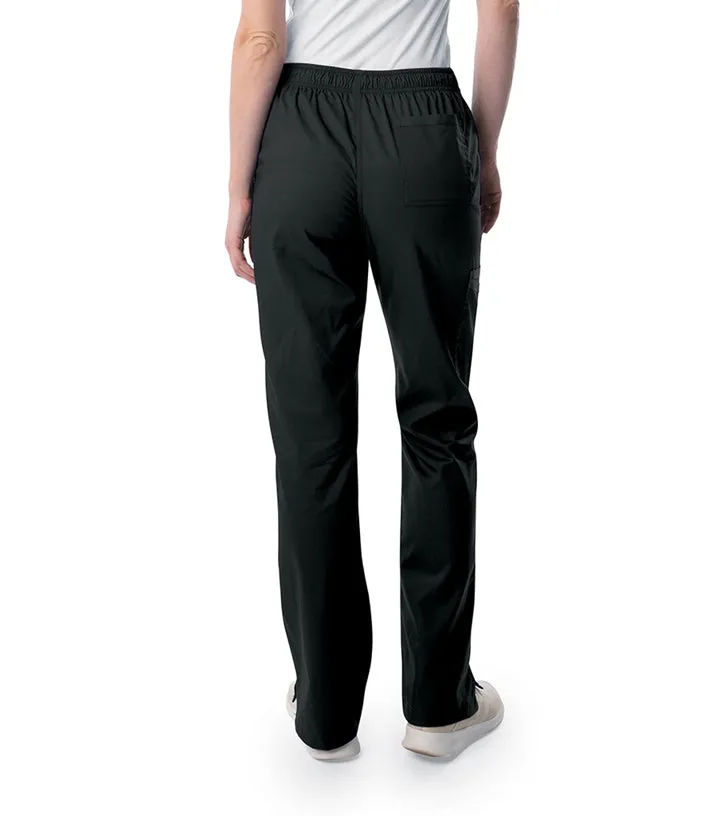 Landau Womens Modern Straight Leg Pant