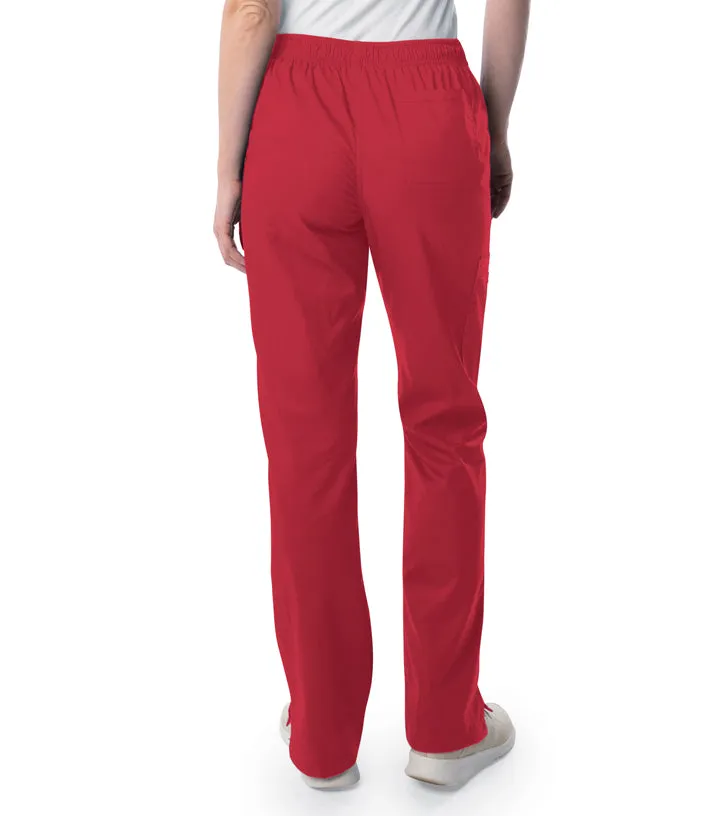 Landau Womens Modern Straight Leg Pant