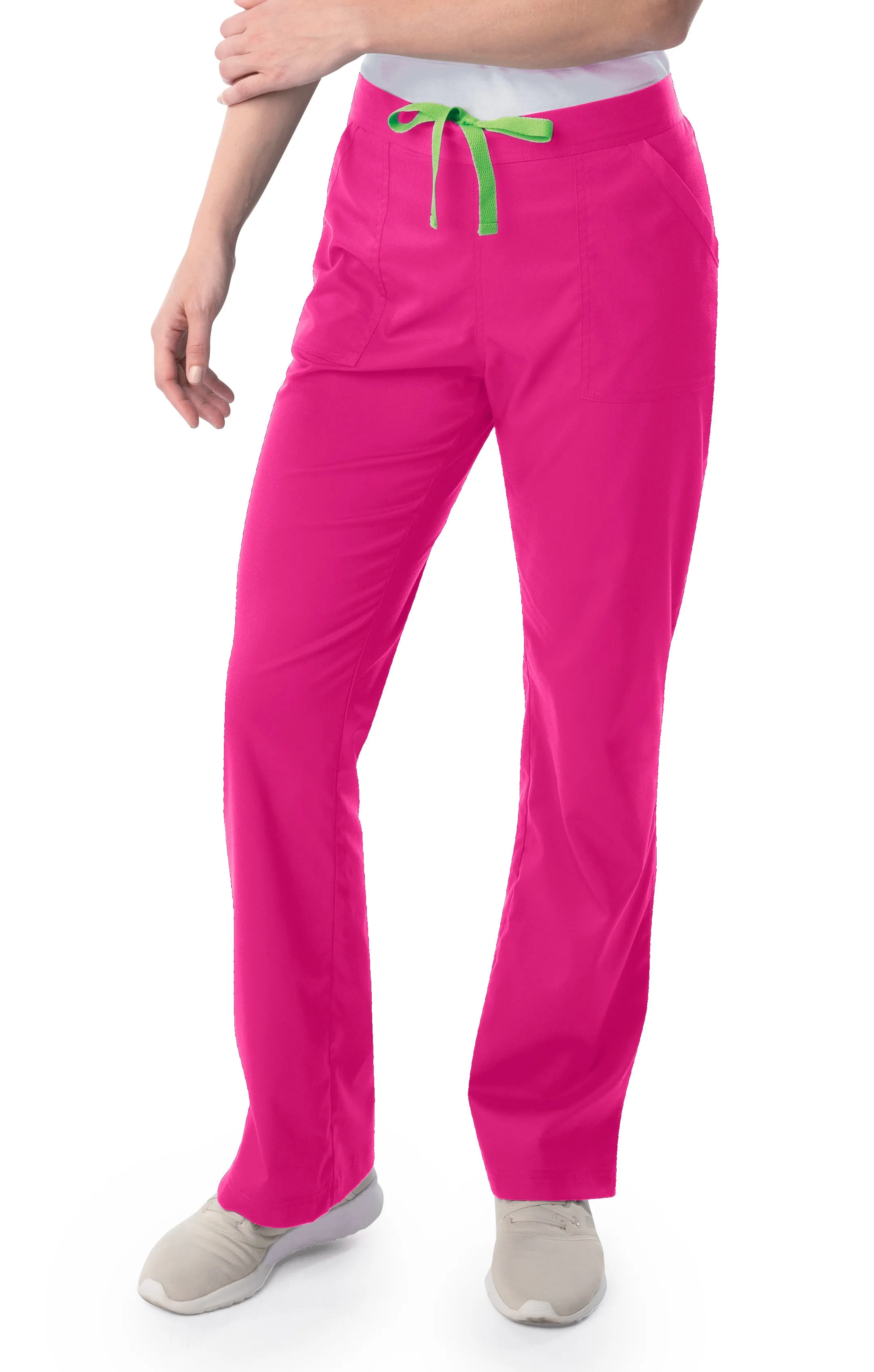 Landau Womens Modern Straight Leg Pant