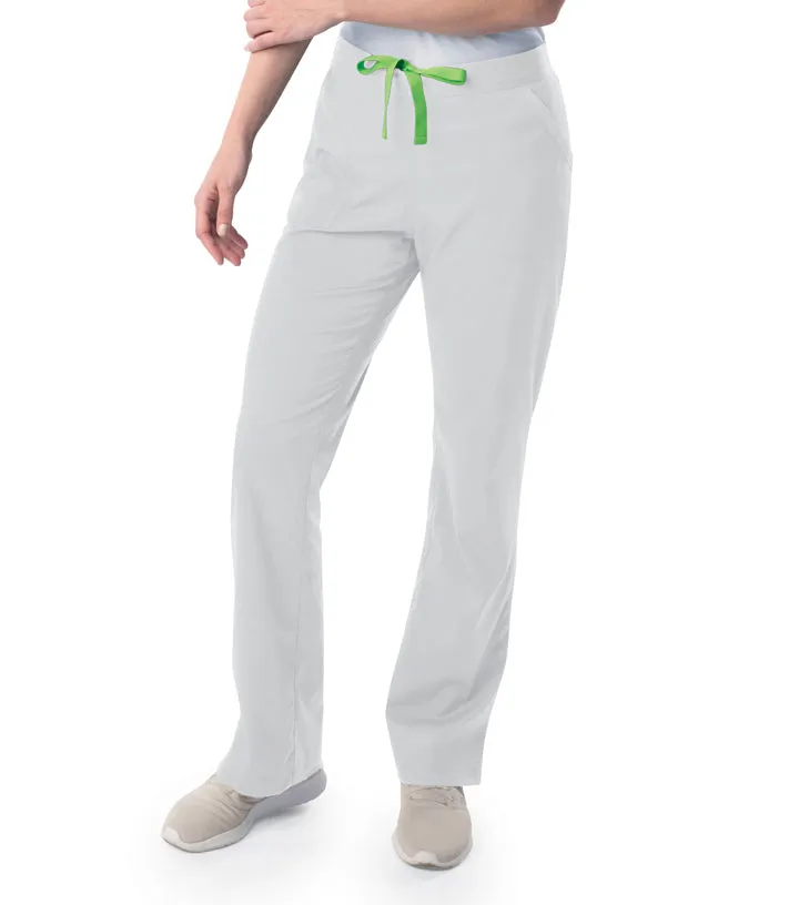 Landau Womens Modern Straight Leg Pant