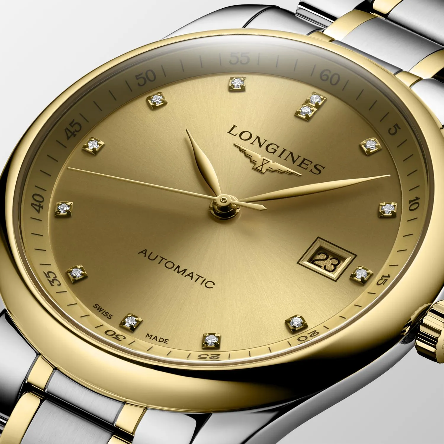 Master Collection Automatic Stainless Steel/Gold Cap 200 40mm