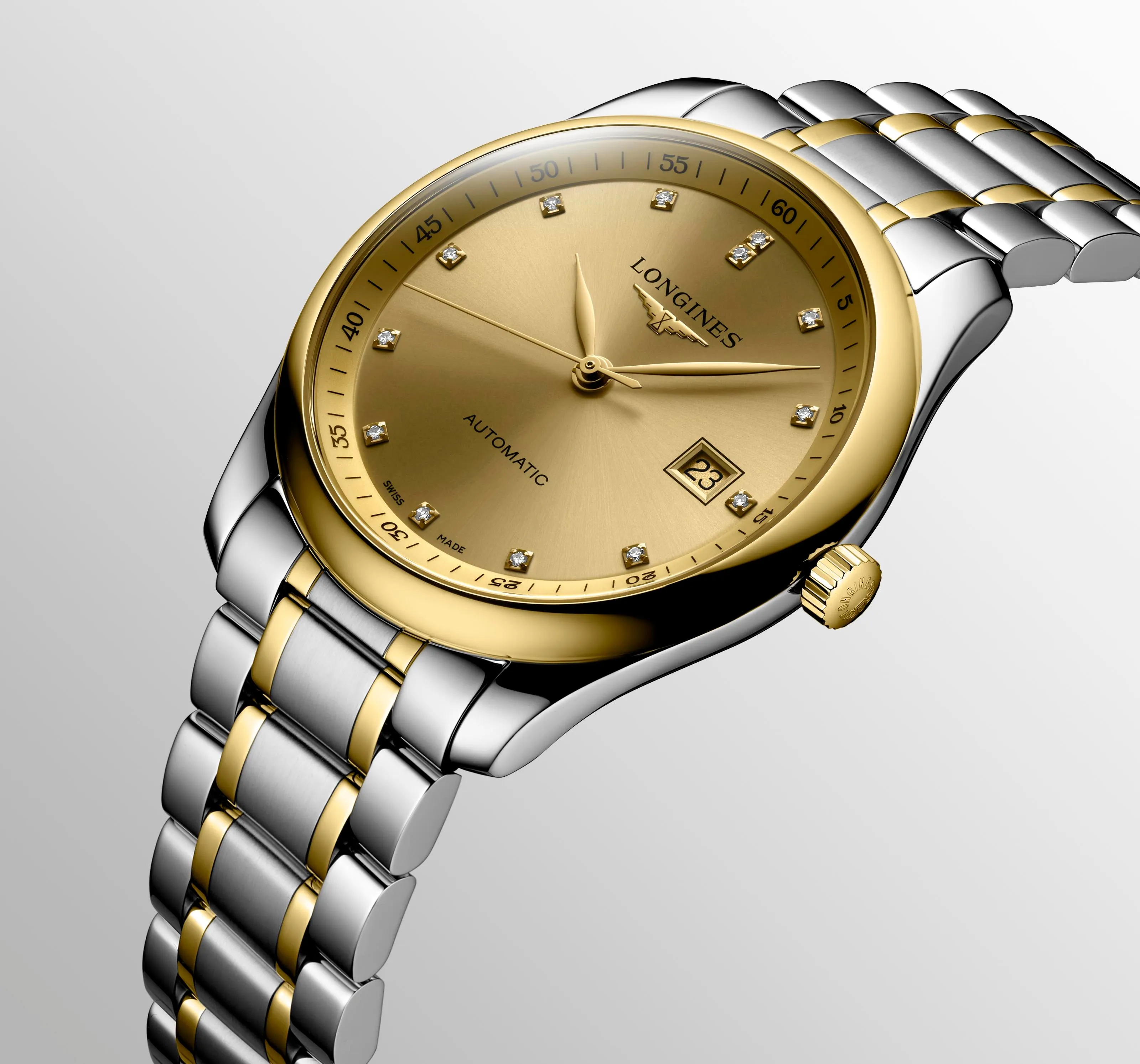 Master Collection Automatic Stainless Steel/Gold Cap 200 40mm