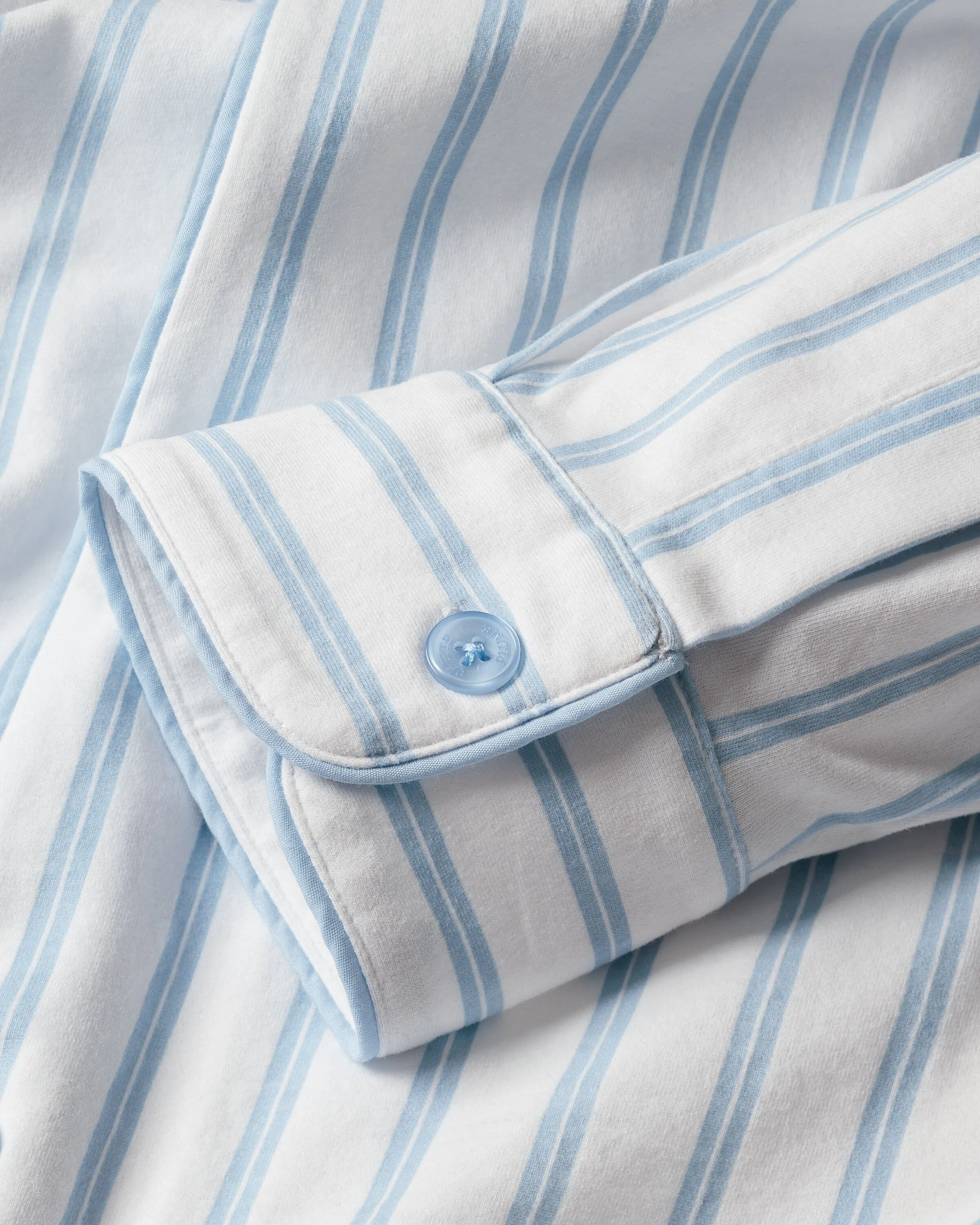 Men's Pima Pajama Set | Periwinkle Stripe