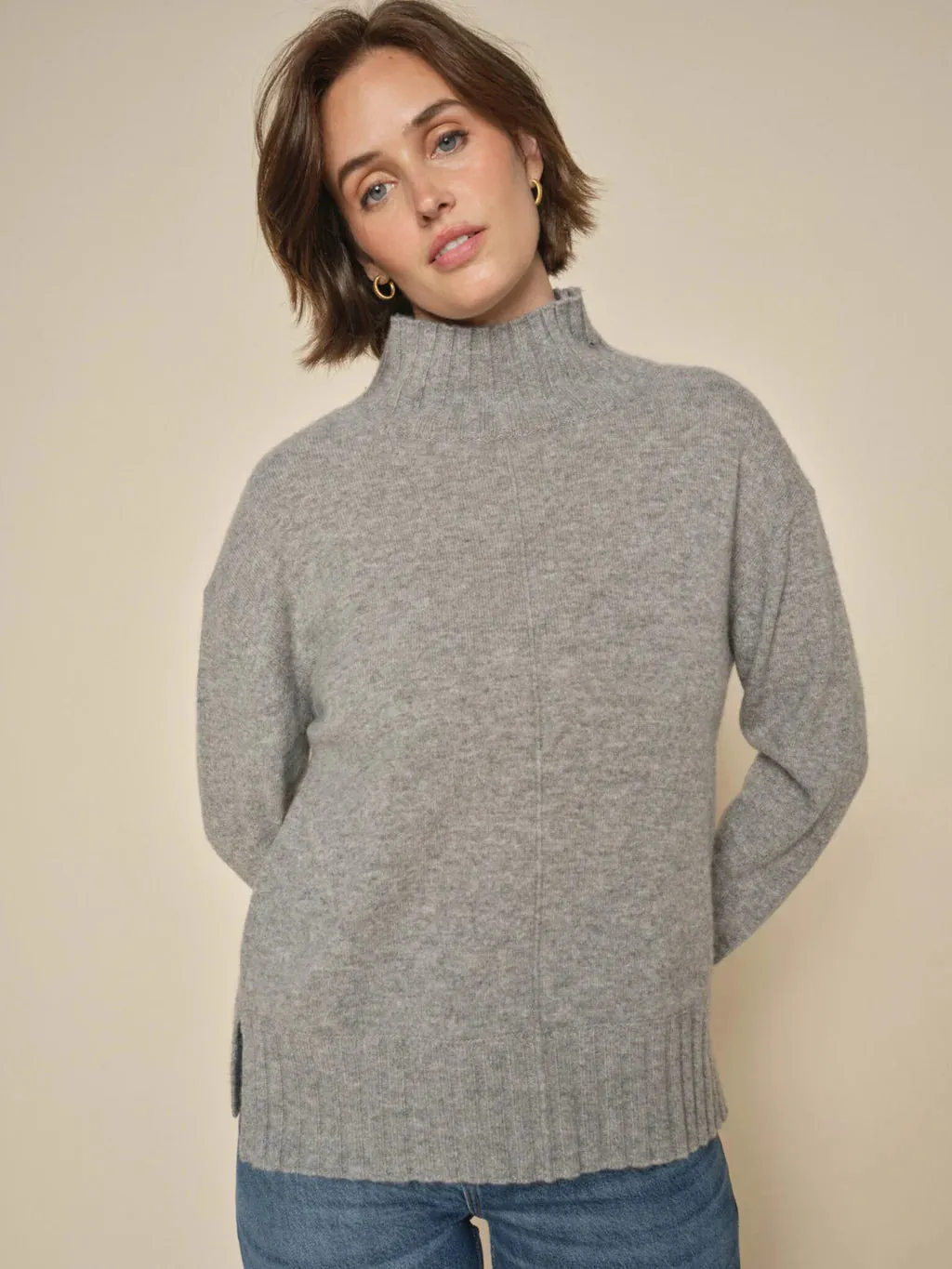 Mos Mosh Sharkskin Aima Cashmere Knitted Jumper