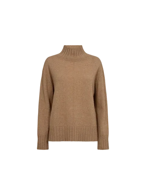 Mos Mosh Tannin Aima High Neck Cashmere Jumper