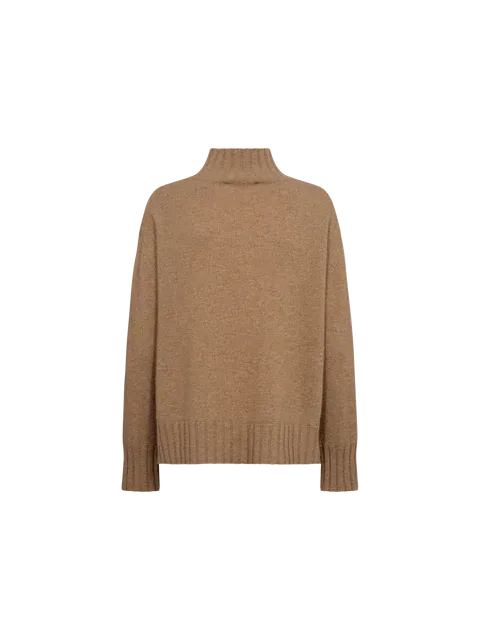 Mos Mosh Tannin Aima High Neck Cashmere Jumper