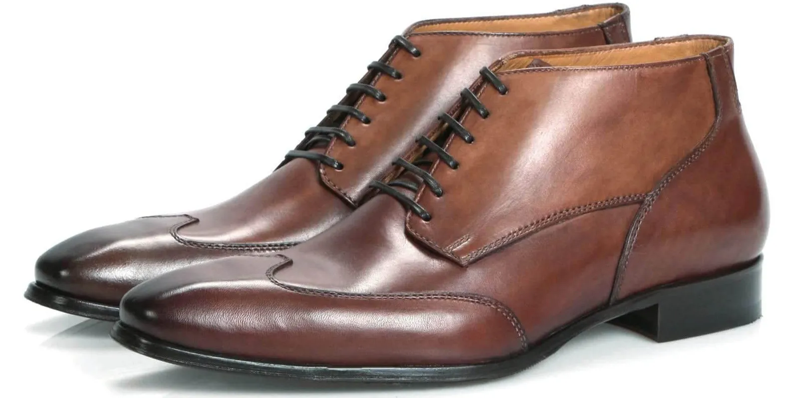 Newton Wingcap Chukka Boot Tan