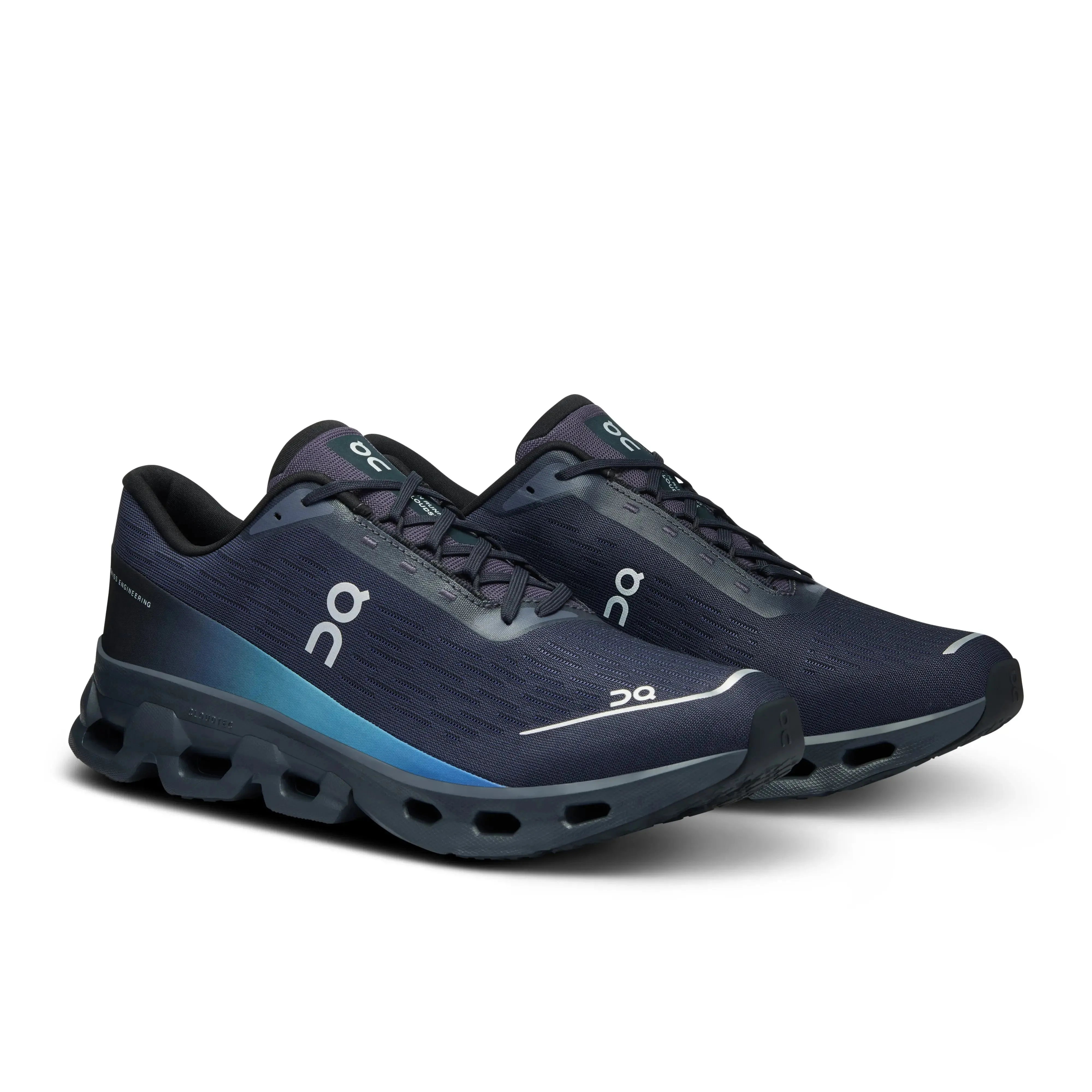 On Men's Cloud Spark Black Blueberry