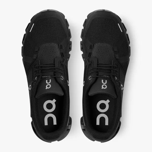 ON RUNNING CLOUD 5 WOMENS ALL BLACK