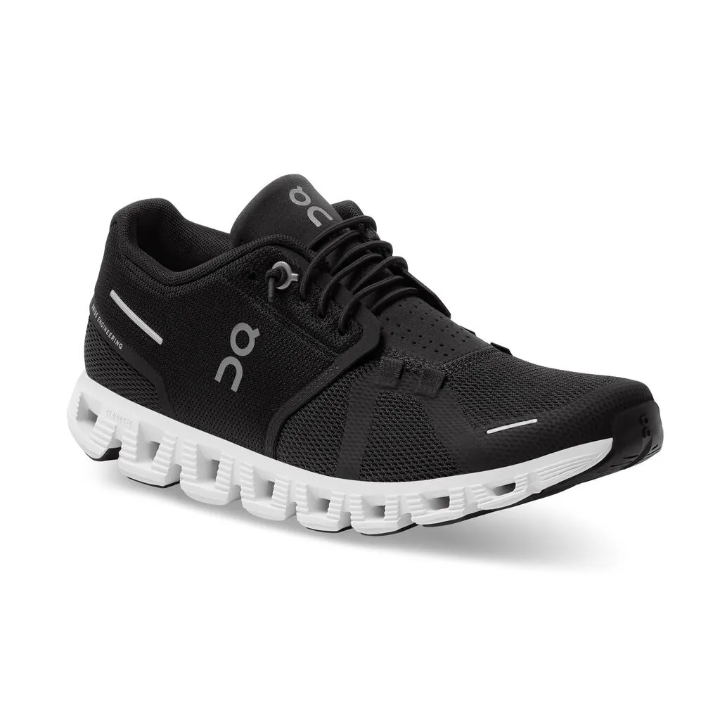 On Running Cloud  5 (Womens) - Black/White