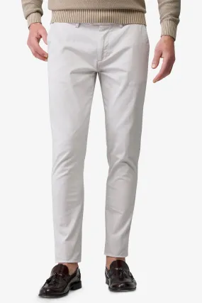 Pantalone chino gesso