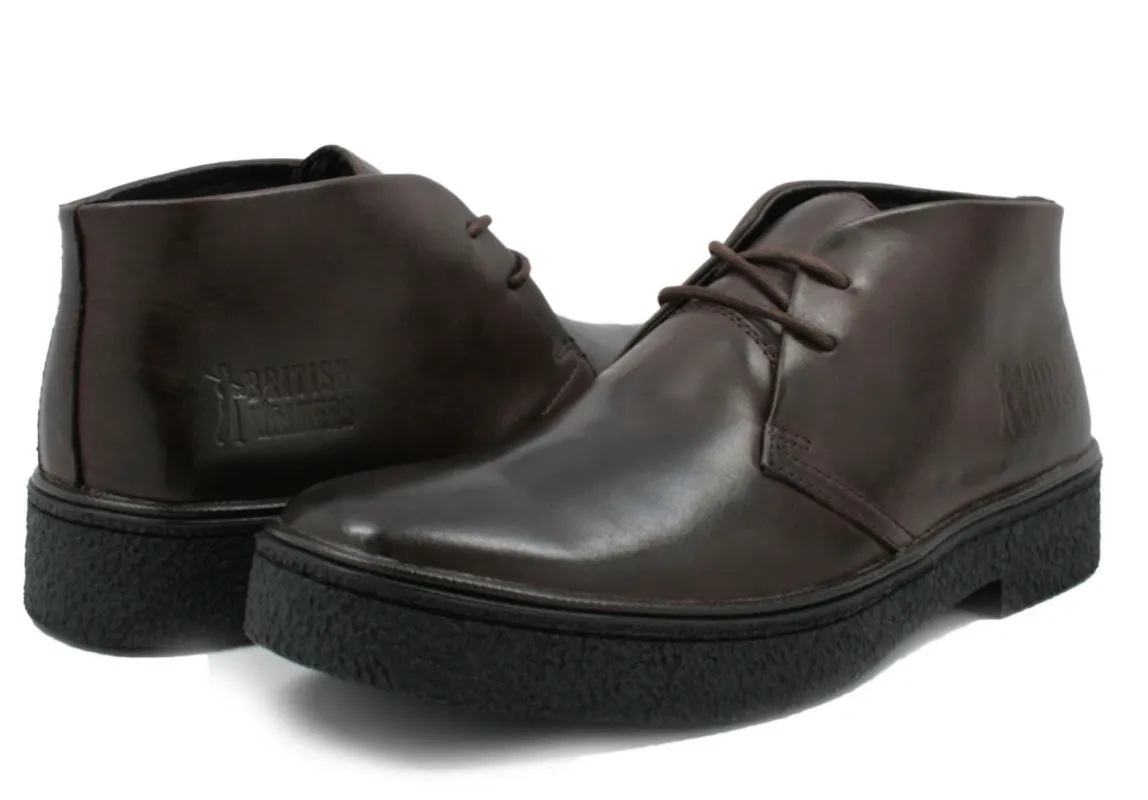 Playboy Chukka Boot Leather | Dual Fit Technology | Textured Rubber Sole