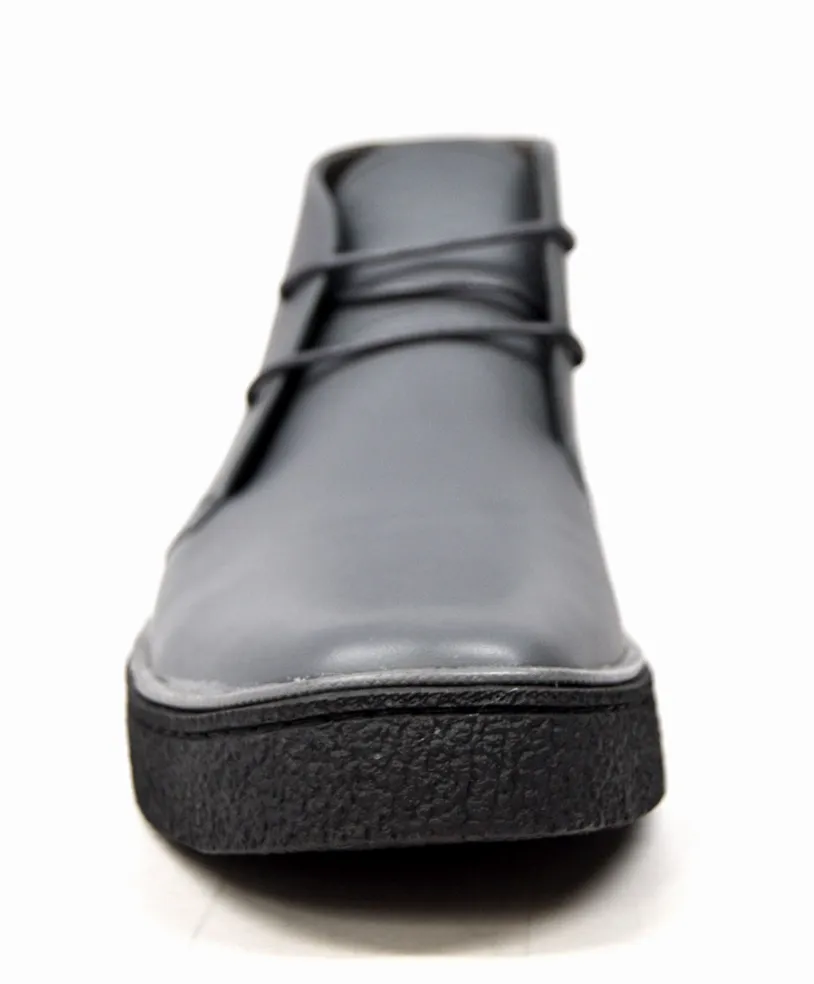 Playboy Chukka Boot Leather | Dual Fit Technology | Textured Rubber Sole