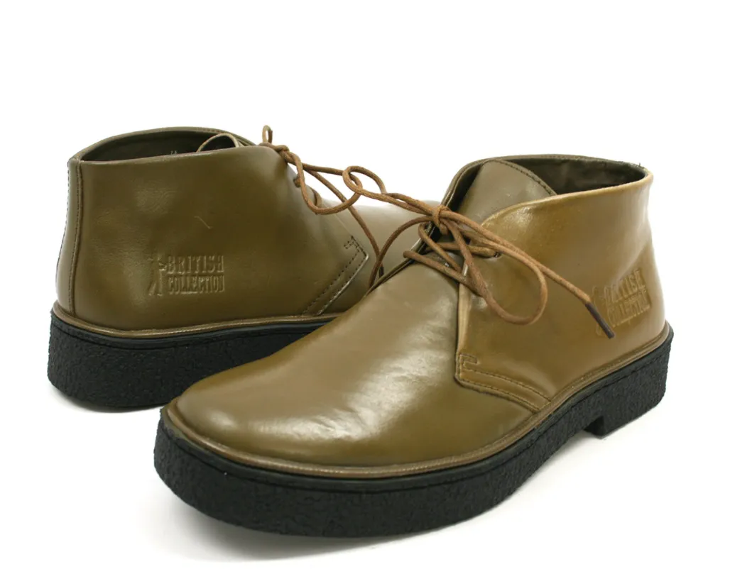 Playboy Chukka Boot Leather | Dual Fit Technology | Textured Rubber Sole