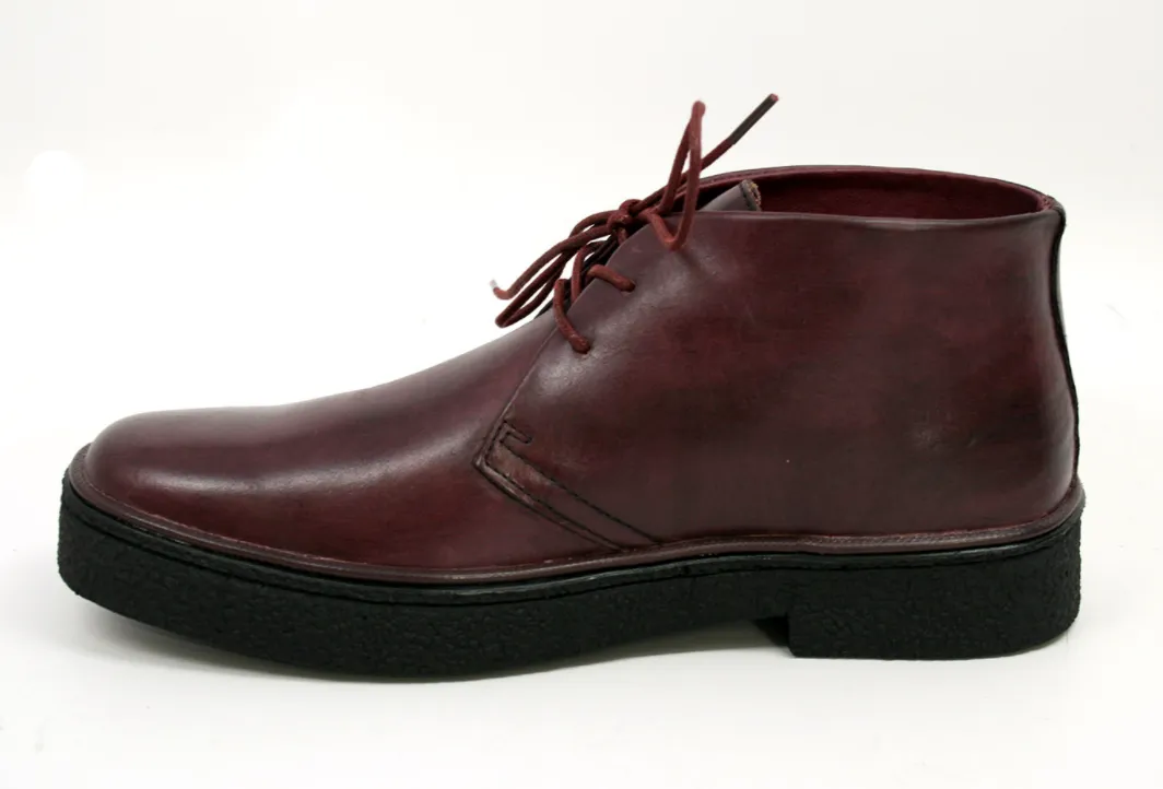 Playboy Chukka Boot Leather | Dual Fit Technology | Textured Rubber Sole