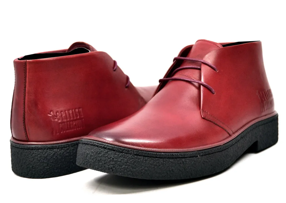 Playboy Chukka Boot Leather | Dual Fit Technology | Textured Rubber Sole