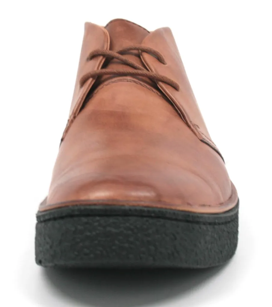 Playboy Chukka Boot Leather | Dual Fit Technology | Textured Rubber Sole