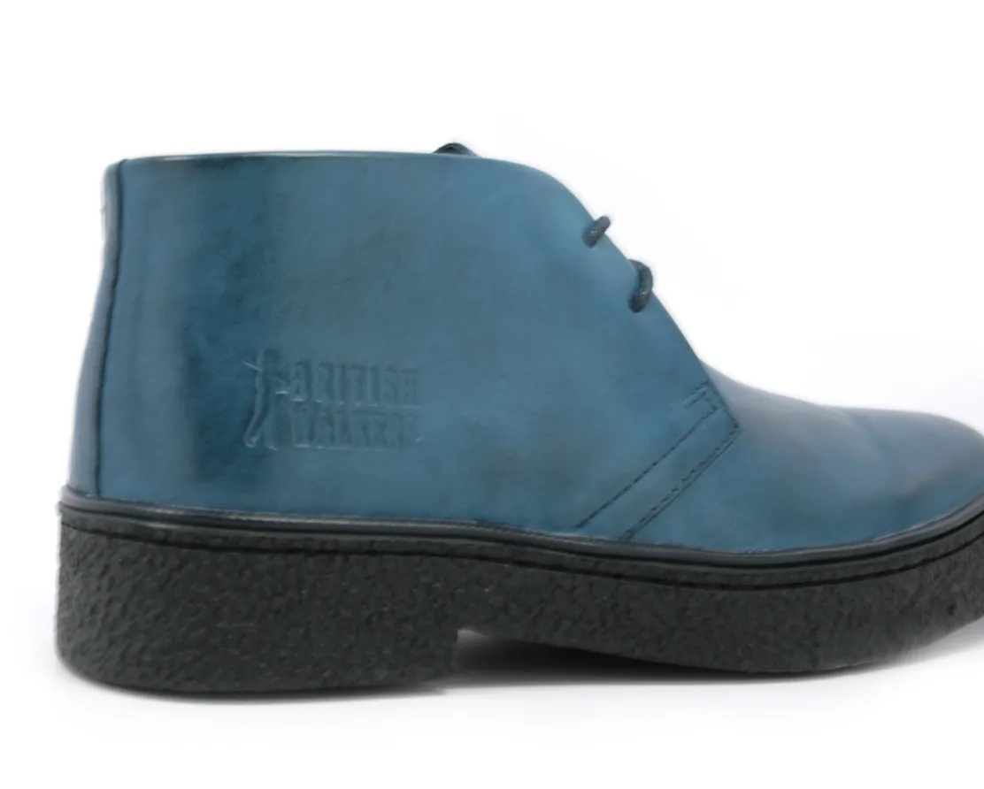 Playboy Chukka Boot Leather | Dual Fit Technology | Textured Rubber Sole