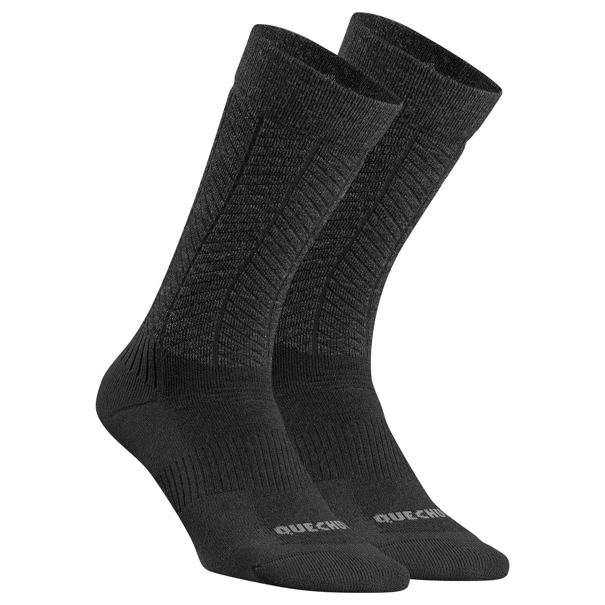 Quechua SH500 Mid Hiking Socks - 2 Pairs