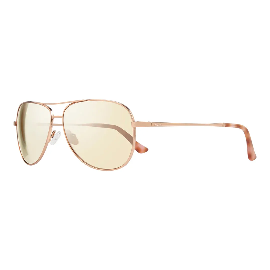 Revo Relay Petite Women's Aviator Sunglasses