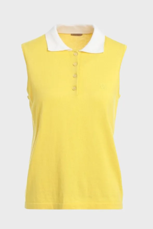 Sleeveless Polo Shirt