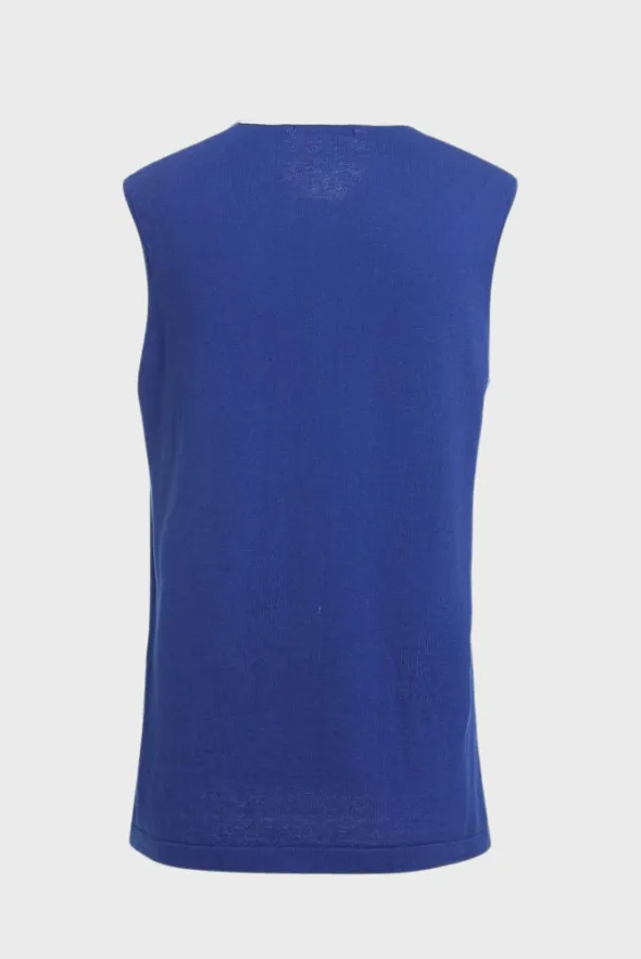 Sleeveless Polo Shirt