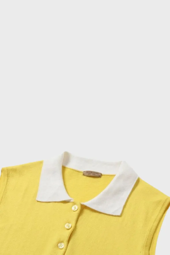 Sleeveless Polo Shirt