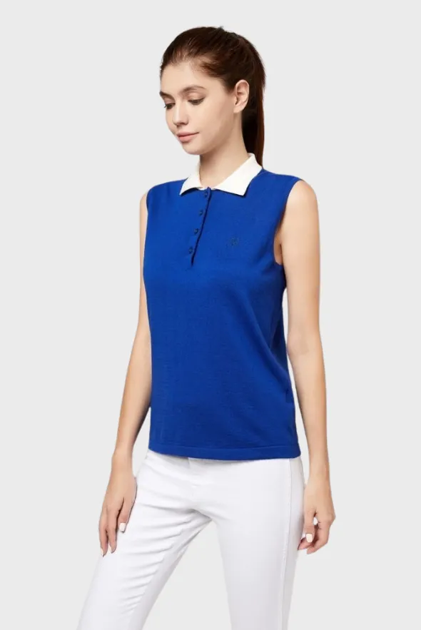 Sleeveless Polo Shirt