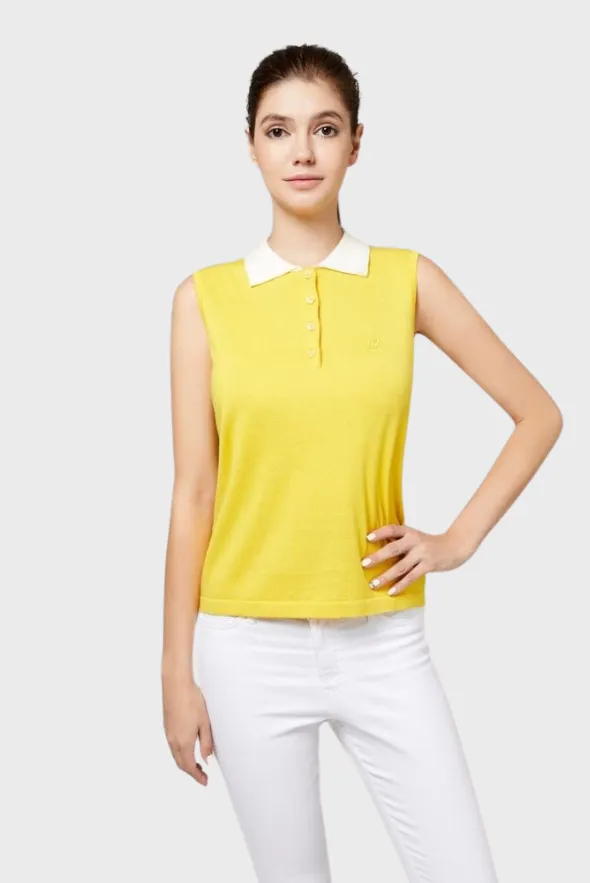 Sleeveless Polo Shirt