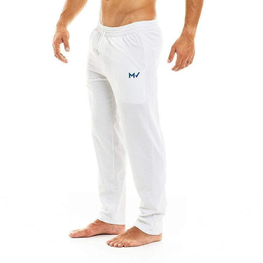 Small Modus Vivendi Pants Loungewear Sporty Streetwear Peace Pants White 04062 B79