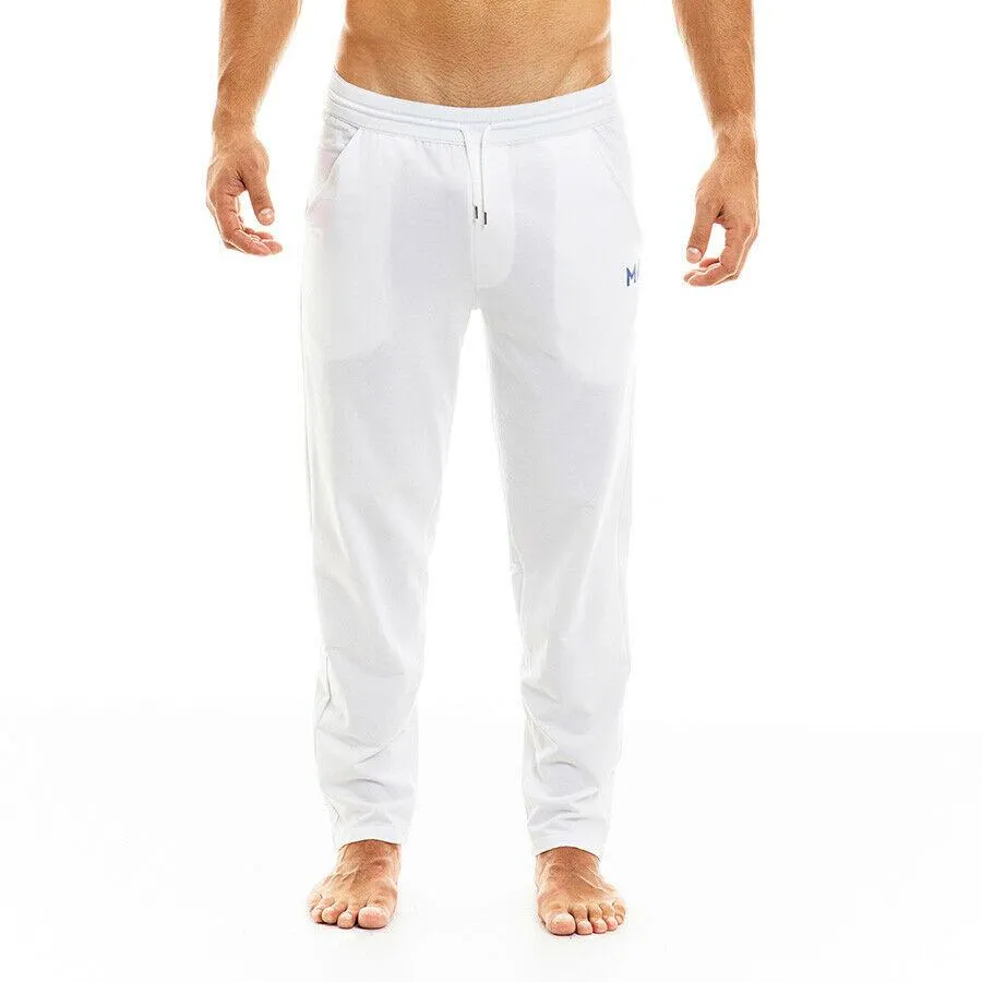 Small Modus Vivendi Pants Loungewear Sporty Streetwear Peace Pants White 04062 B79