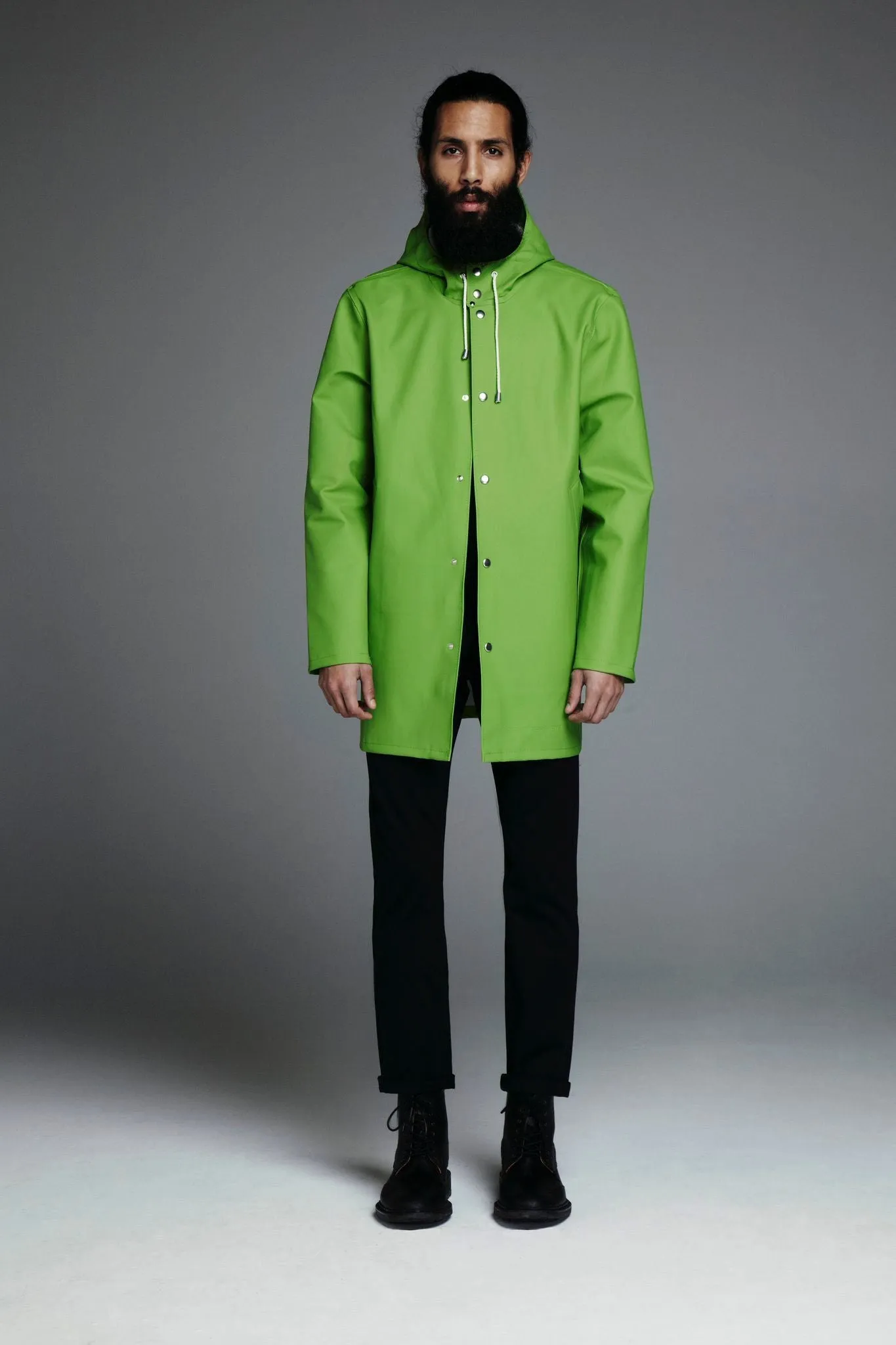 Stockholm Raincoat in Green