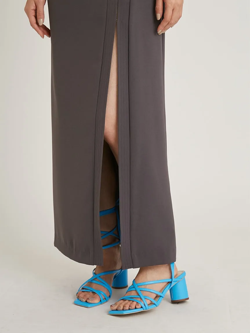 Sustainable High Slit Max Skirt