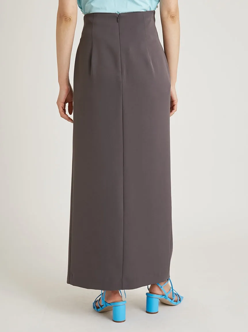 Sustainable High Slit Max Skirt