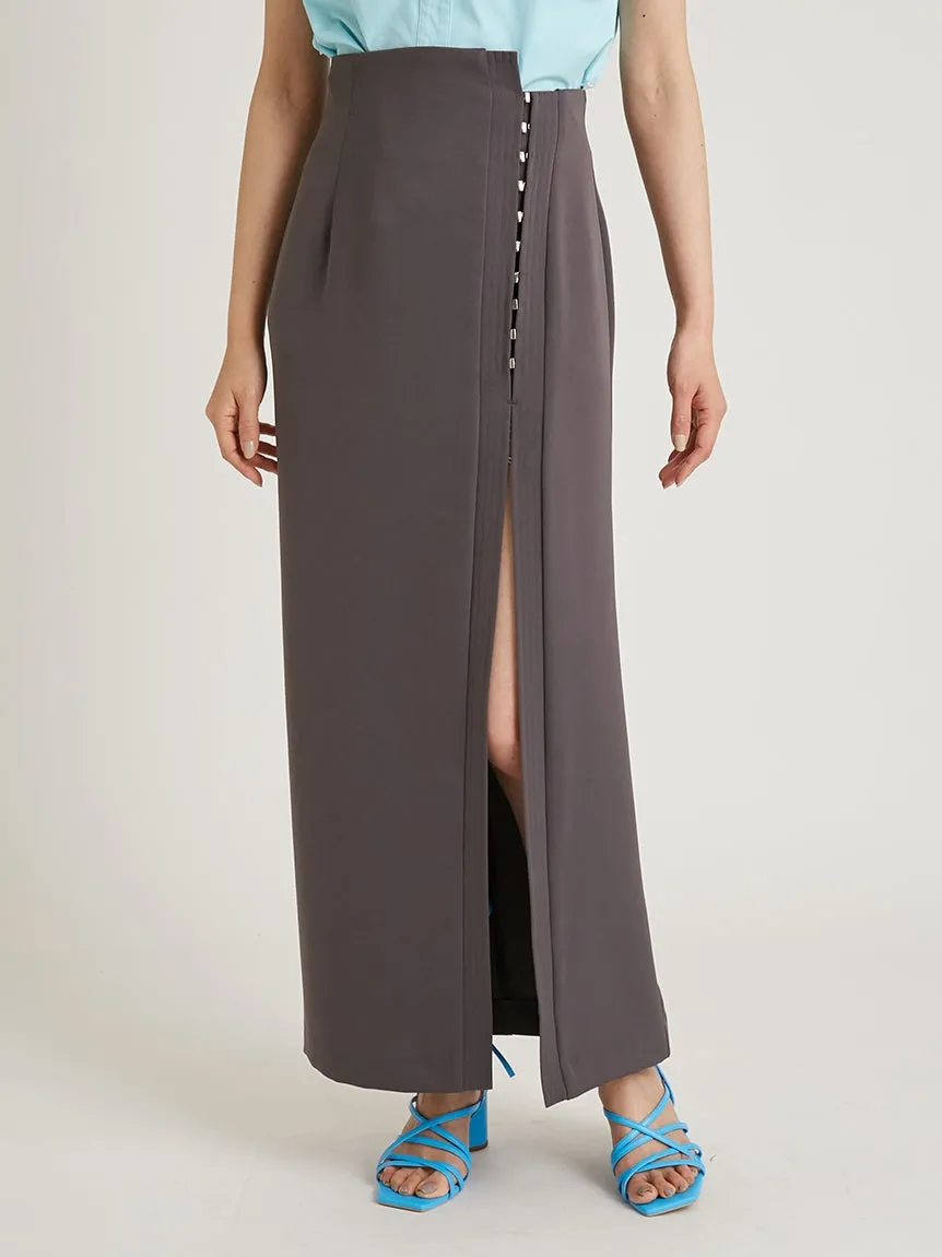 Sustainable High Slit Max Skirt