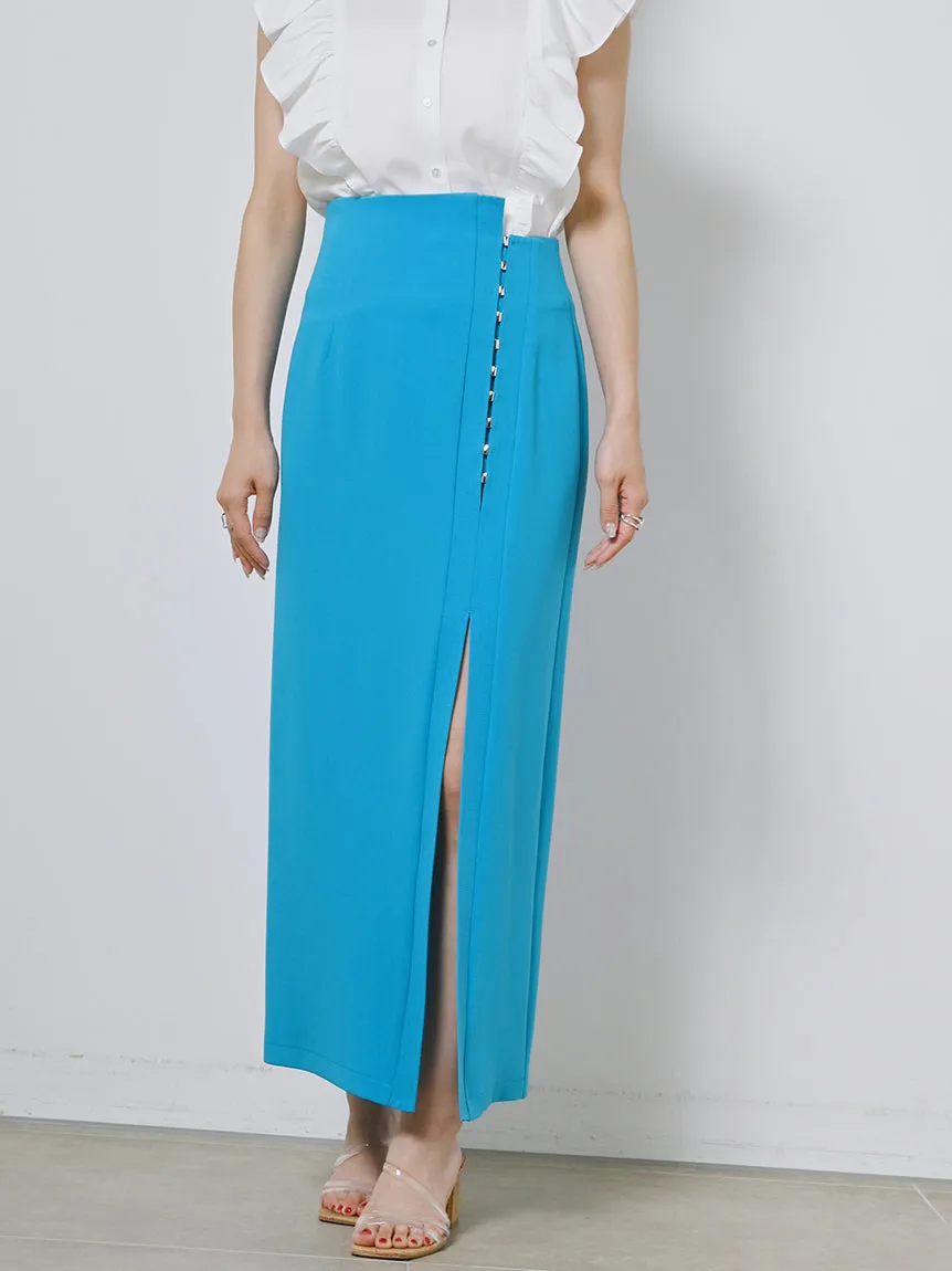 Sustainable High Slit Max Skirt