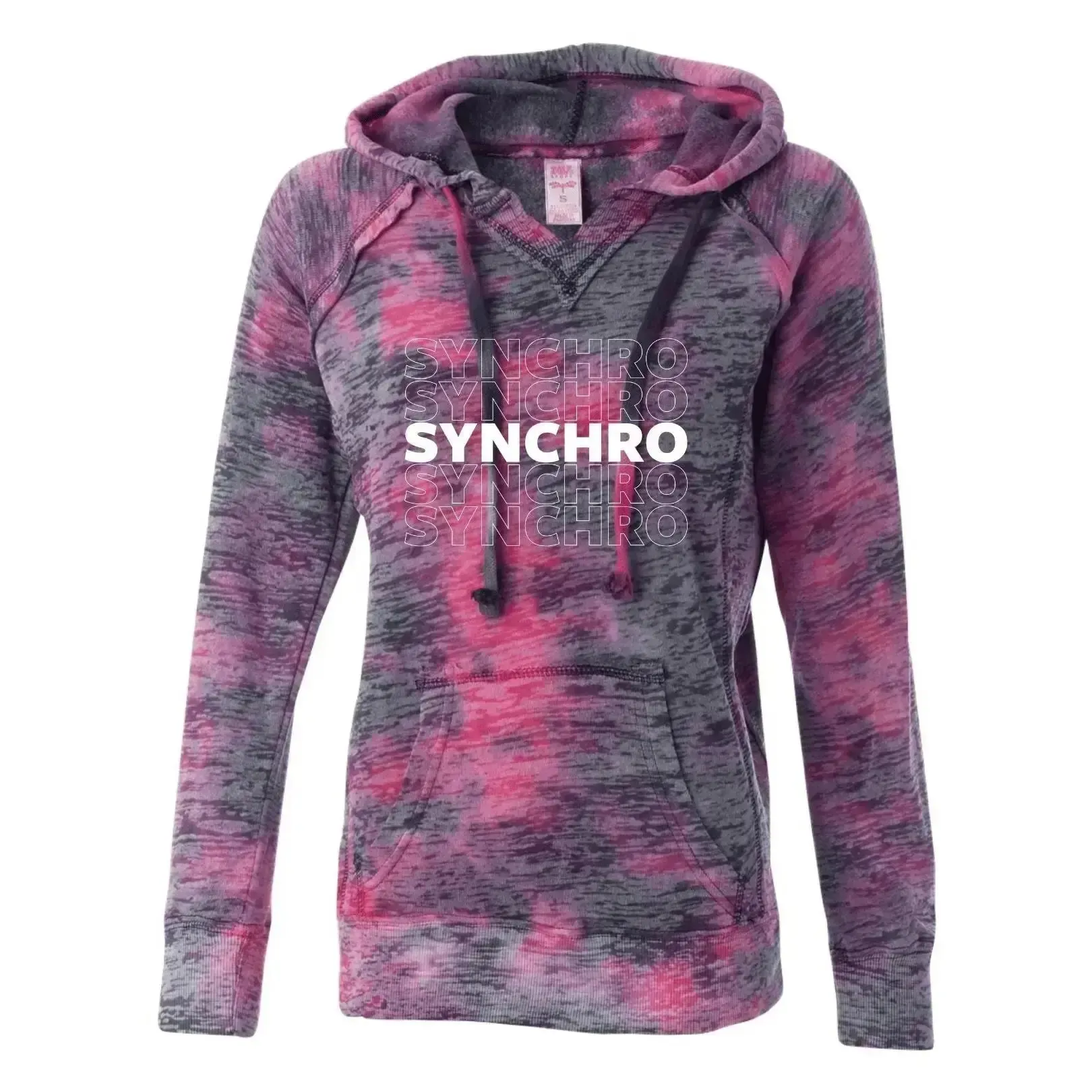 SYNCHRO Burnout Hooded Sweatshirt