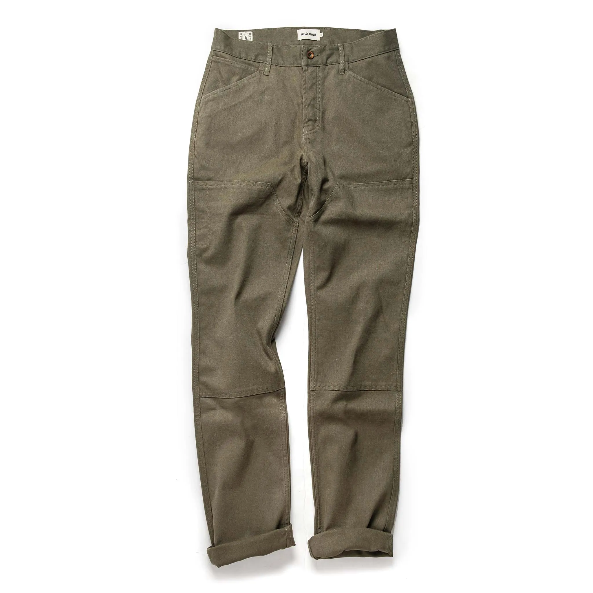 The Chore Pant in Stone Boss Duck