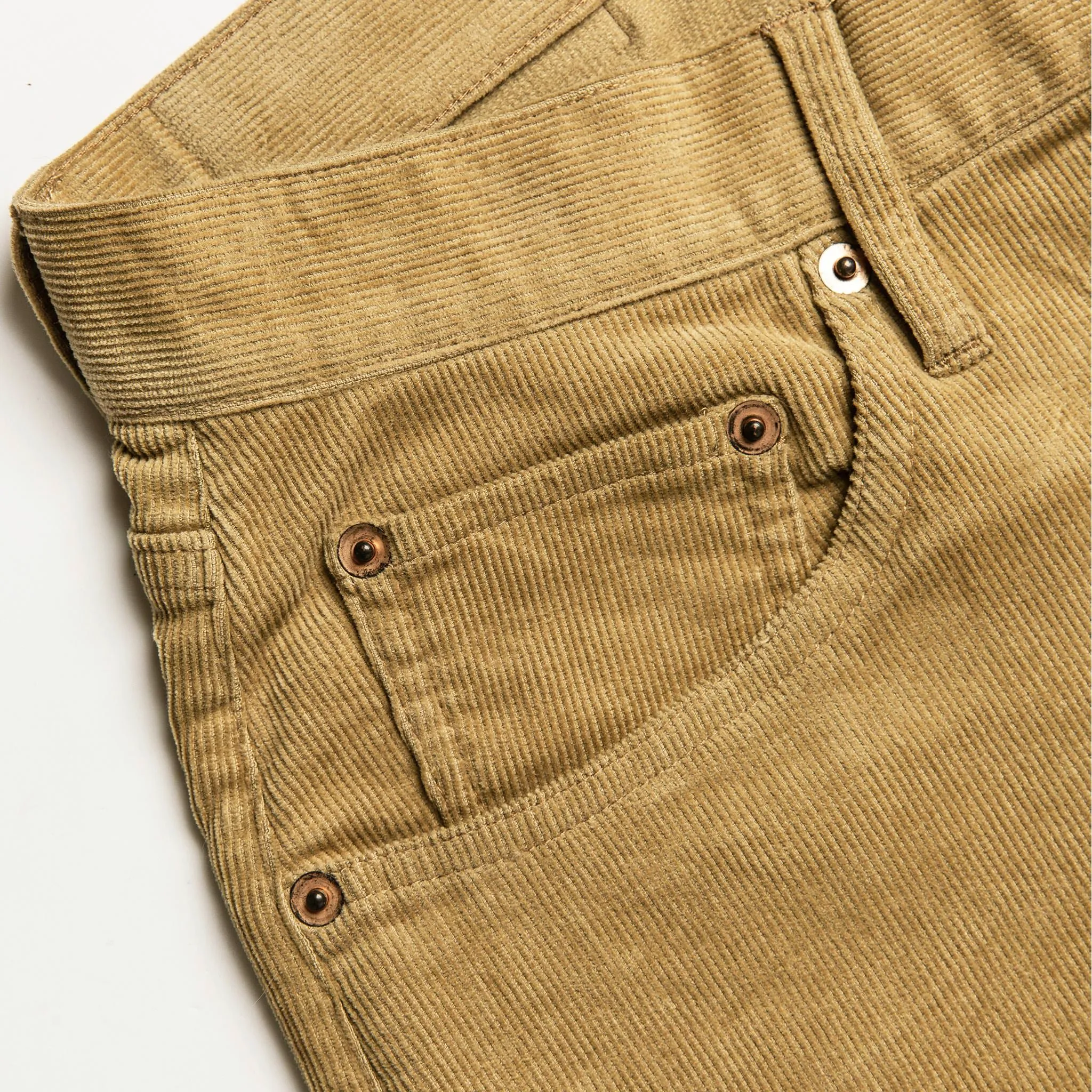 The Slim All Day Pant in British Khaki Cord