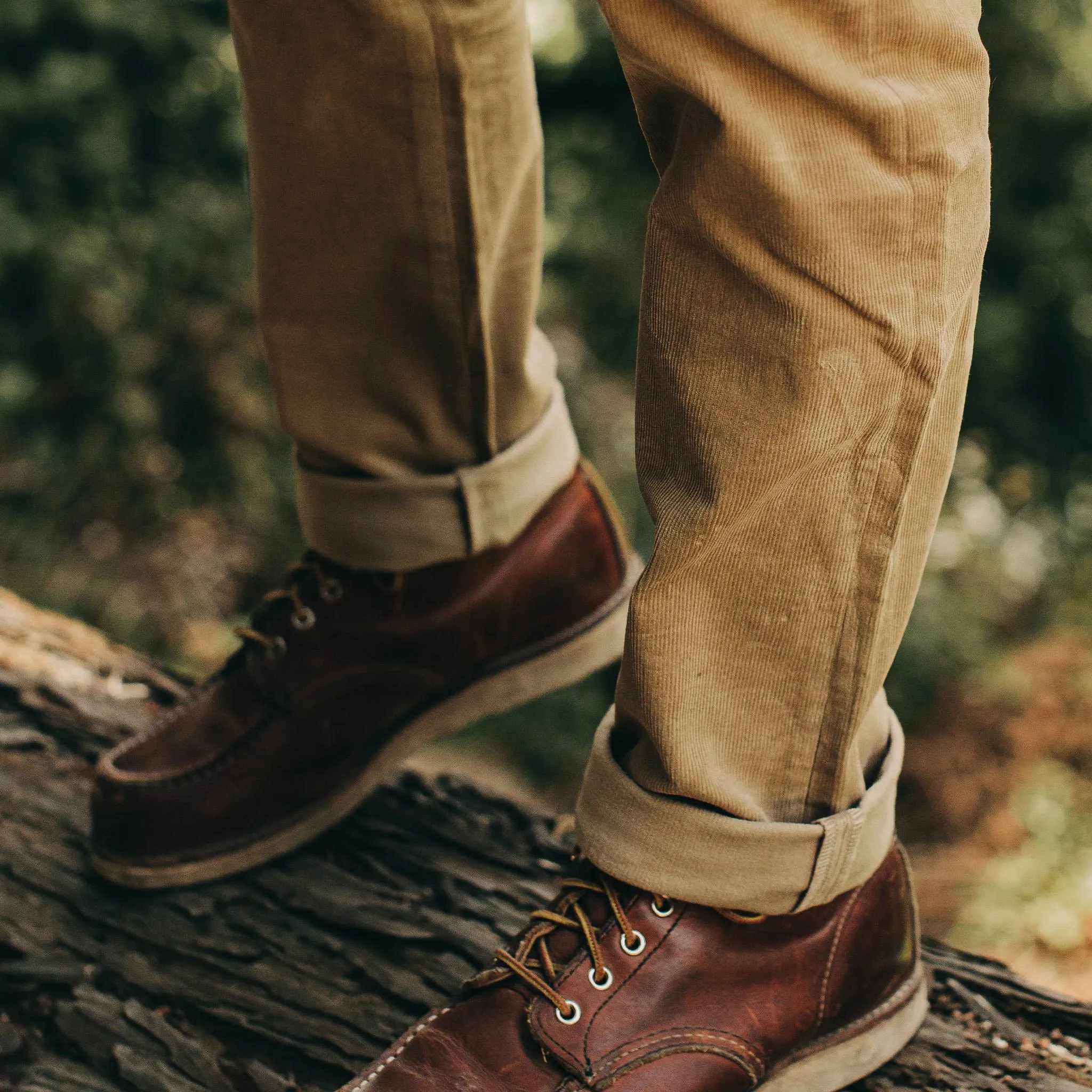 The Slim All Day Pant in British Khaki Cord