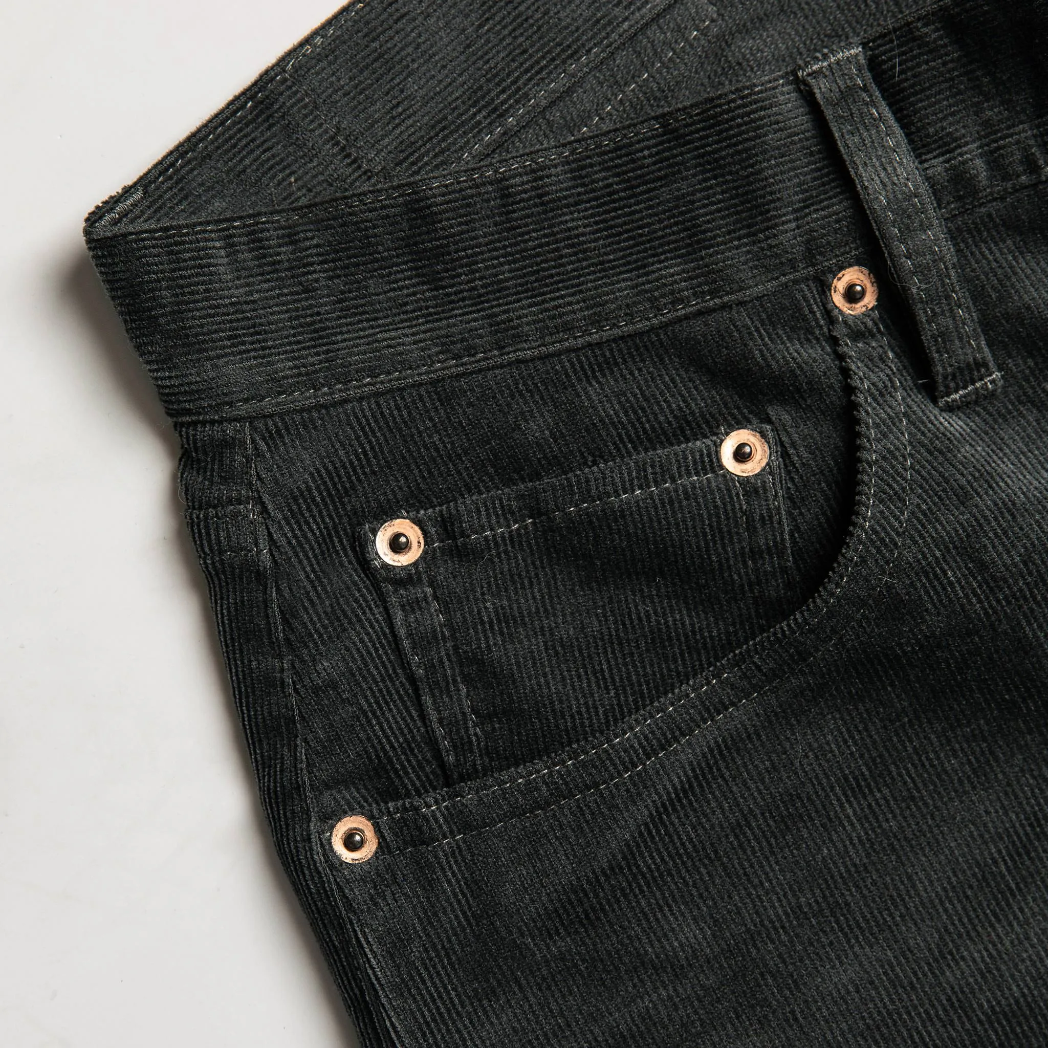 The Slim All Day Pant in Coal Cord