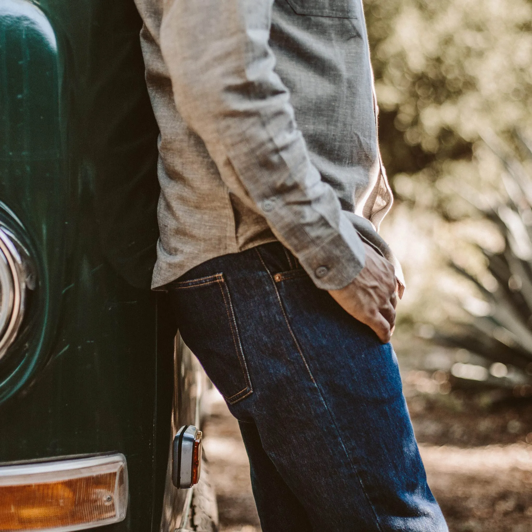 The Slim Jean in 3 Month Rinse Selvage