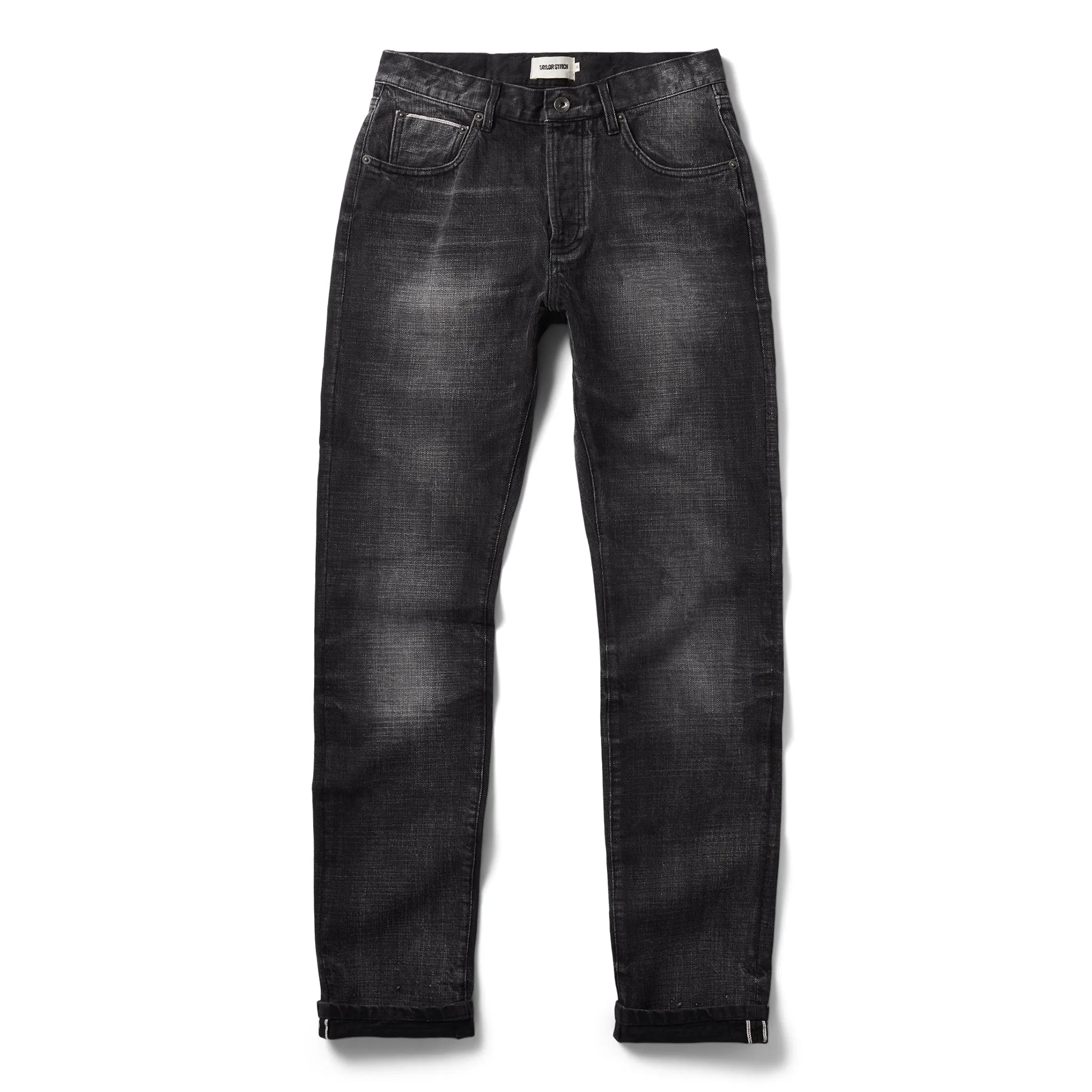 The Slim Jean in Black 3-Month Wash Selvage