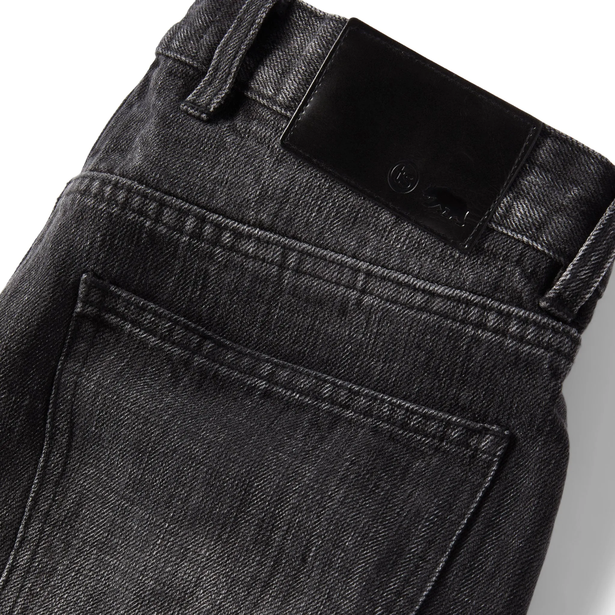 The Slim Jean in Black 3-Month Wash Selvage