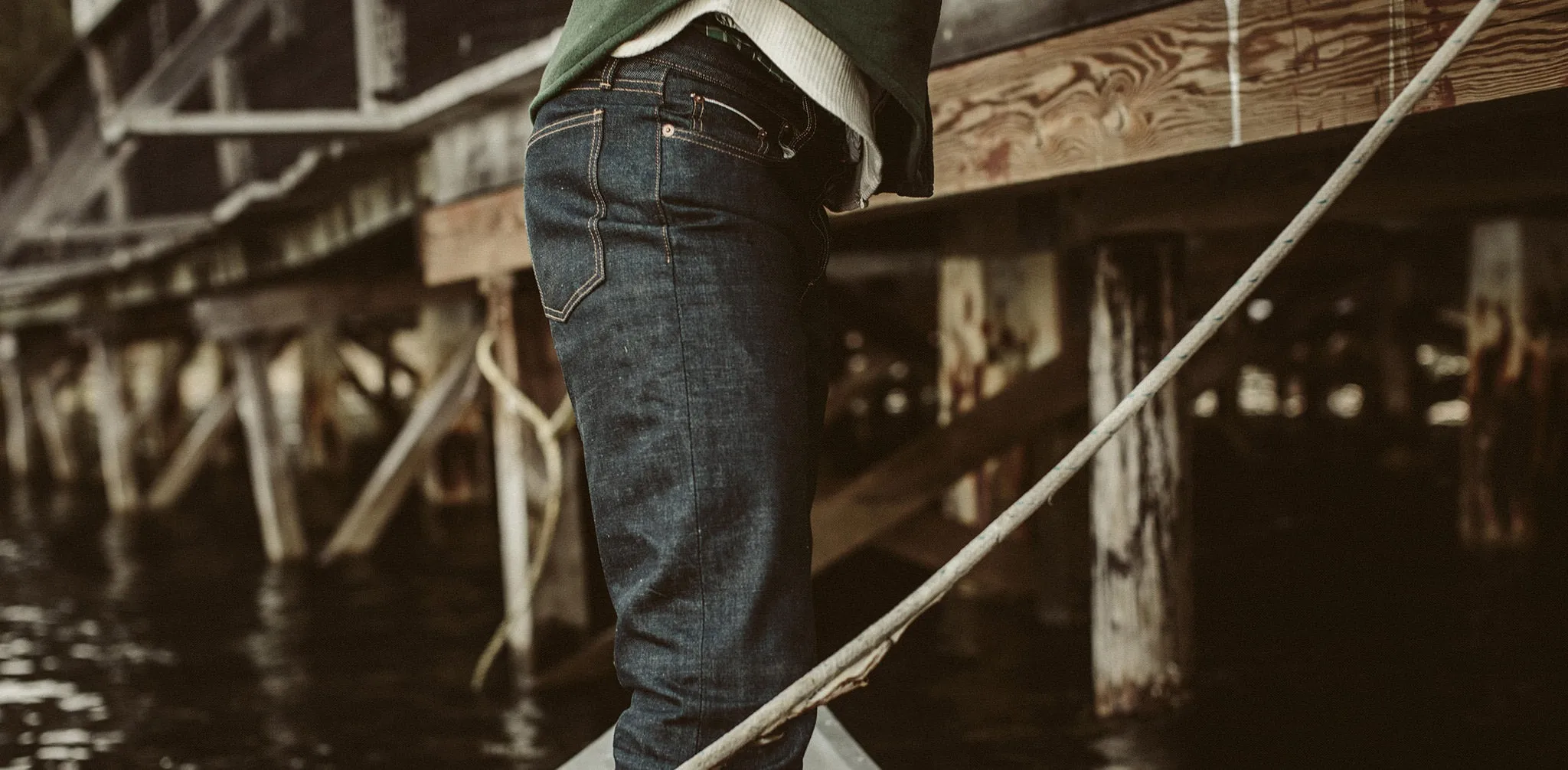 The Slim Jean in Cone Mills Era Selvage