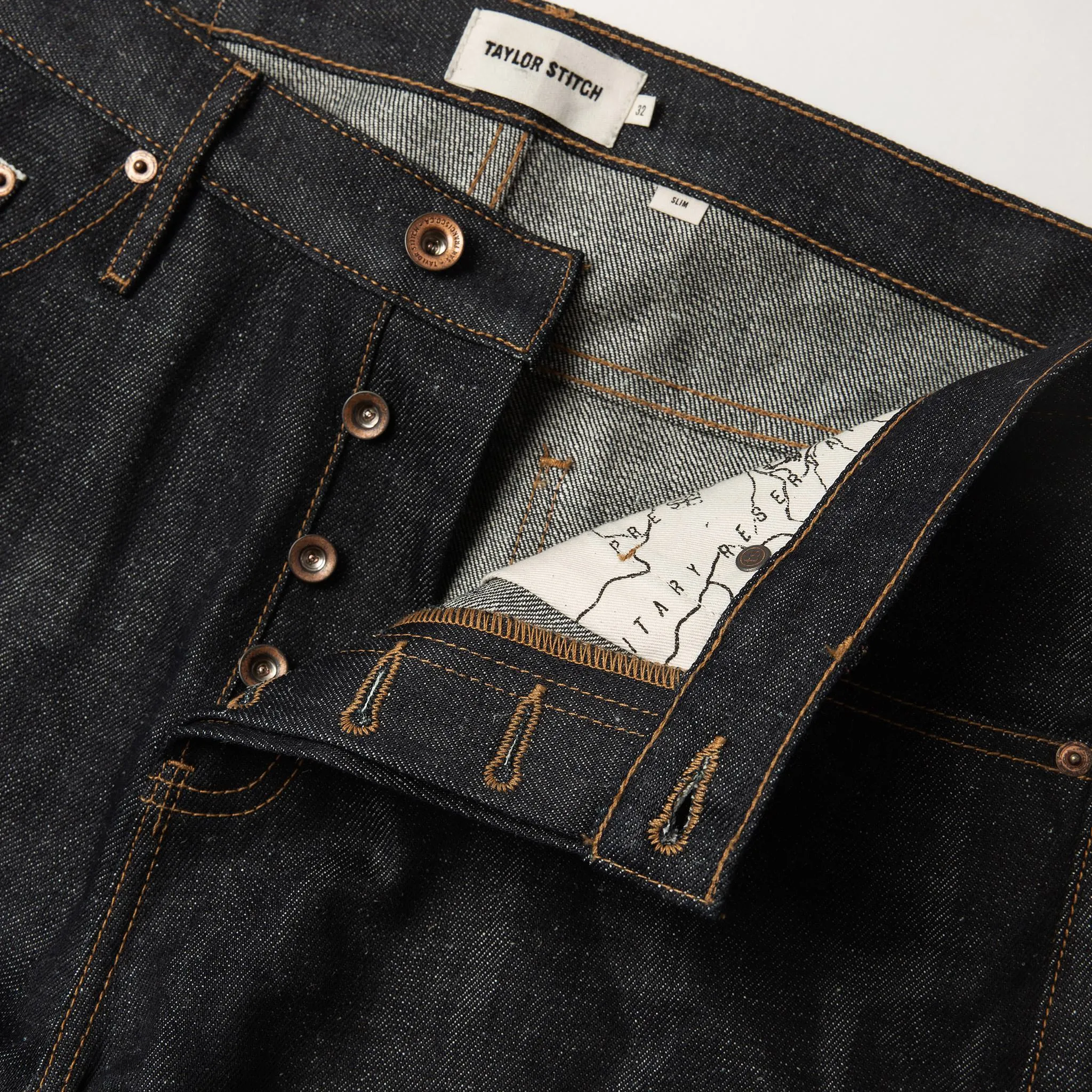 The Slim Jean in Nihon Menpu Selvage