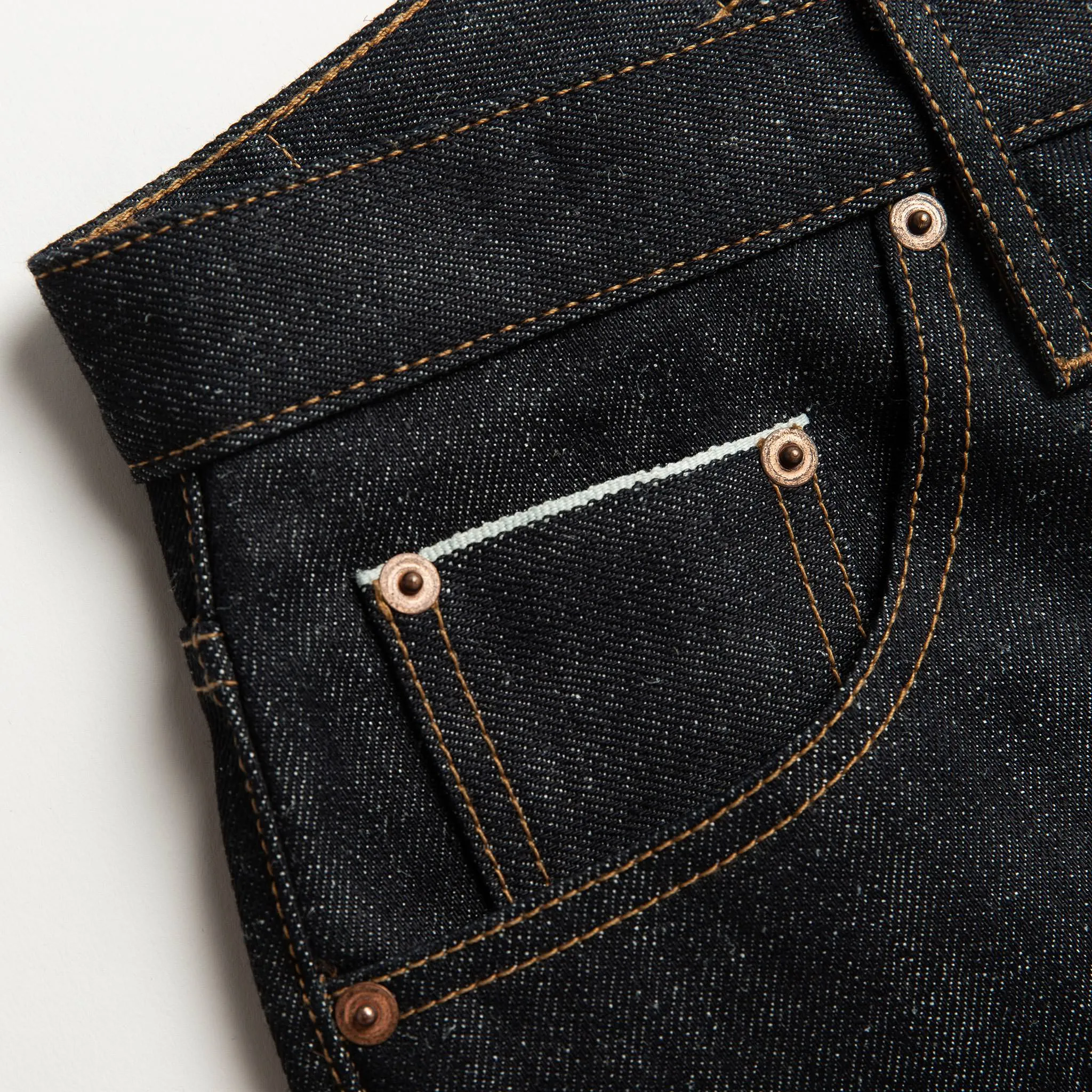 The Slim Jean in Nihon Menpu Selvage