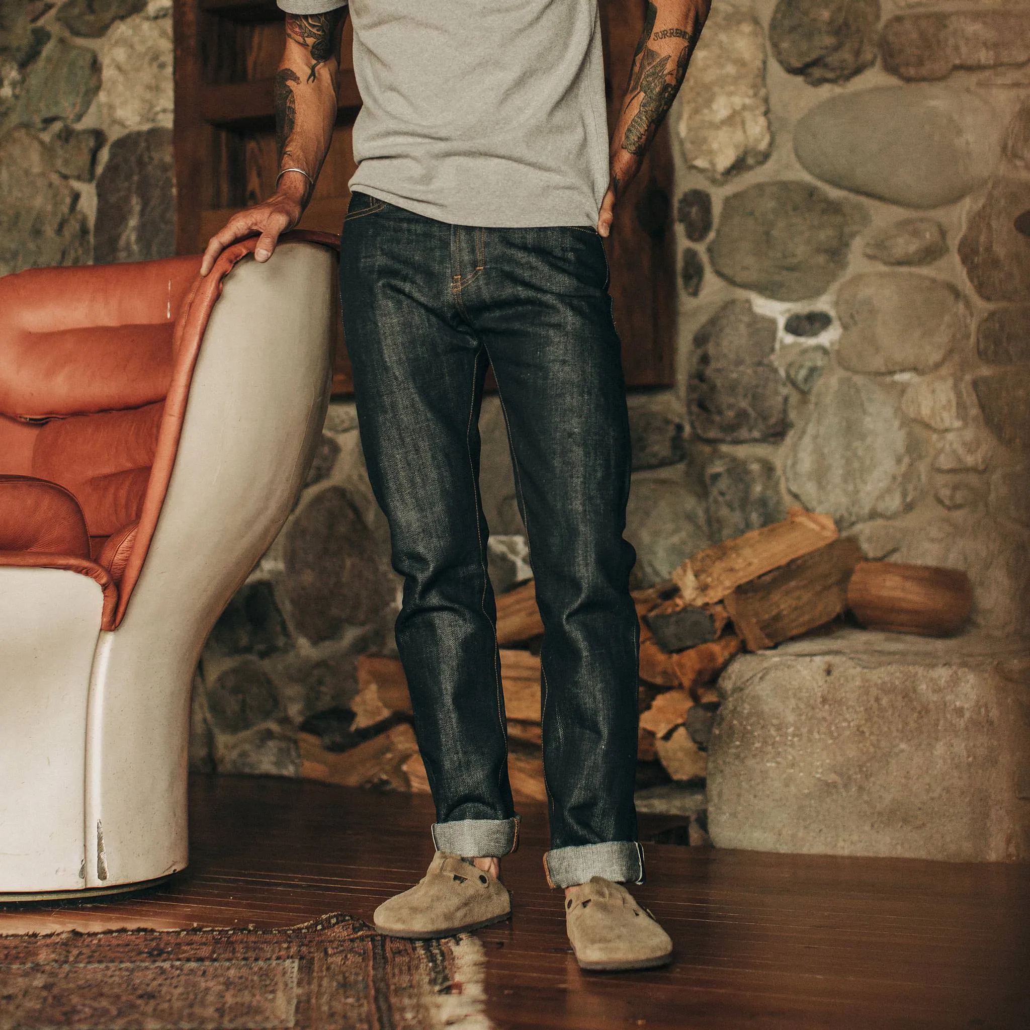 The Slim Jean in Nihon Menpu Selvage