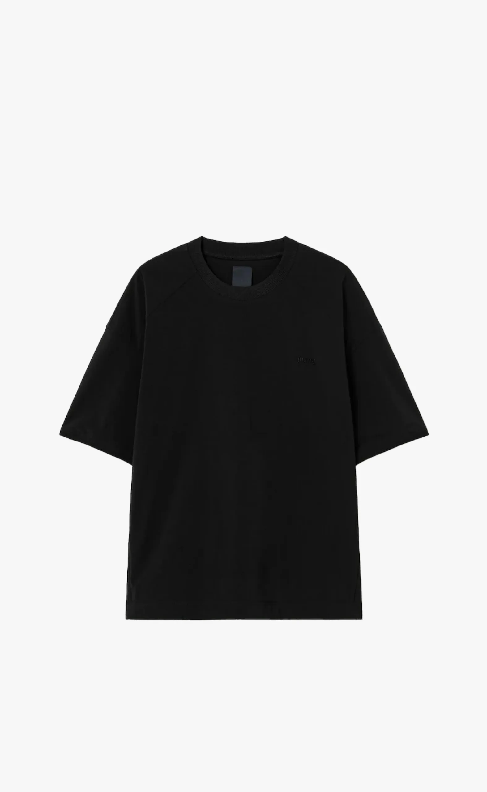 TRICOT STRING BLACK T-SHIRT