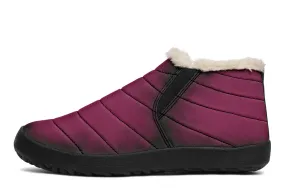 Wicked Berry Winter Sneakers - Warm & Easy Slip-On Shoes Lined with Vegan Wool with Anti-Slip Soles